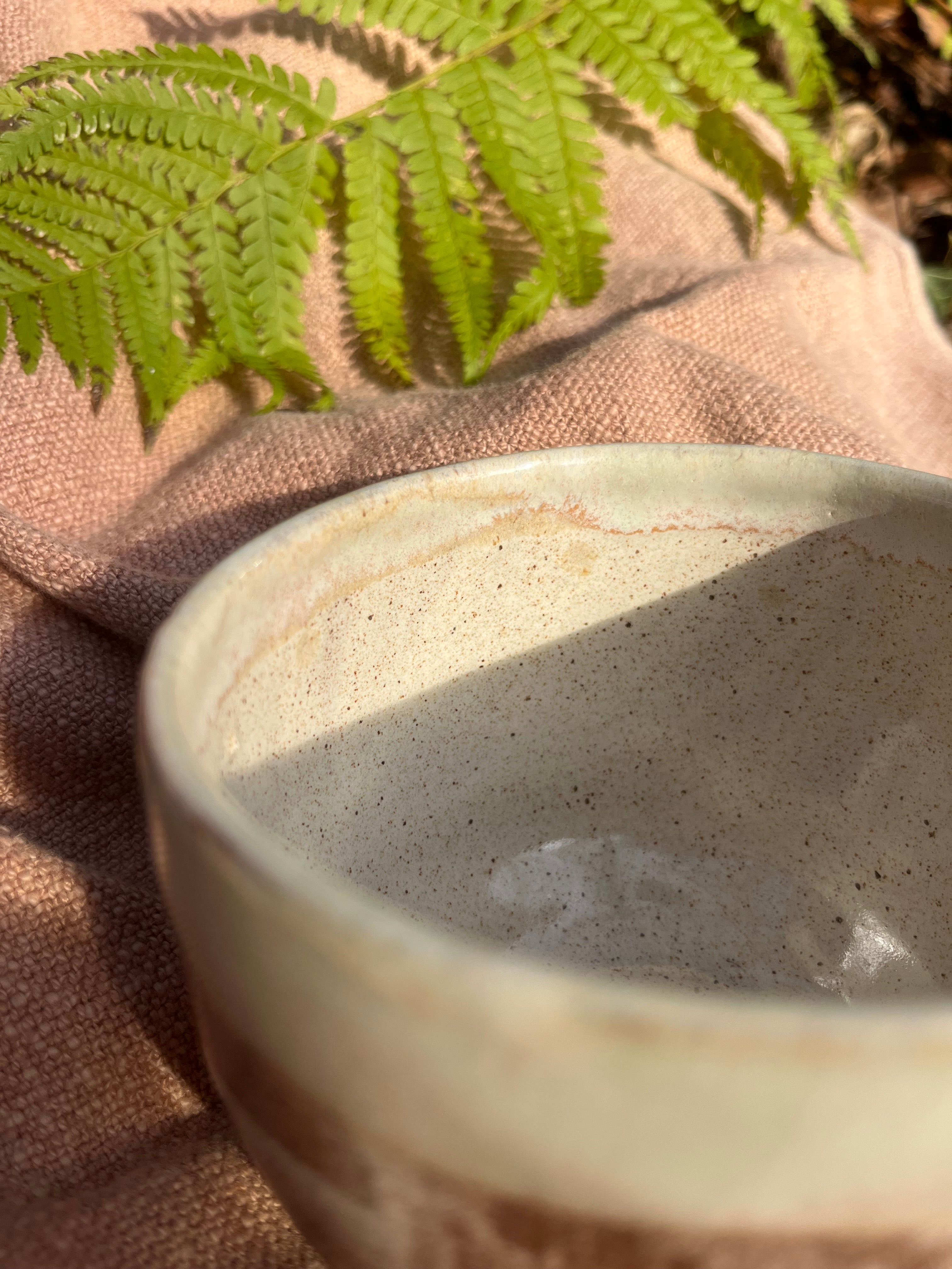 Steinzeugtasse – 350 ml - schwarzer Ton