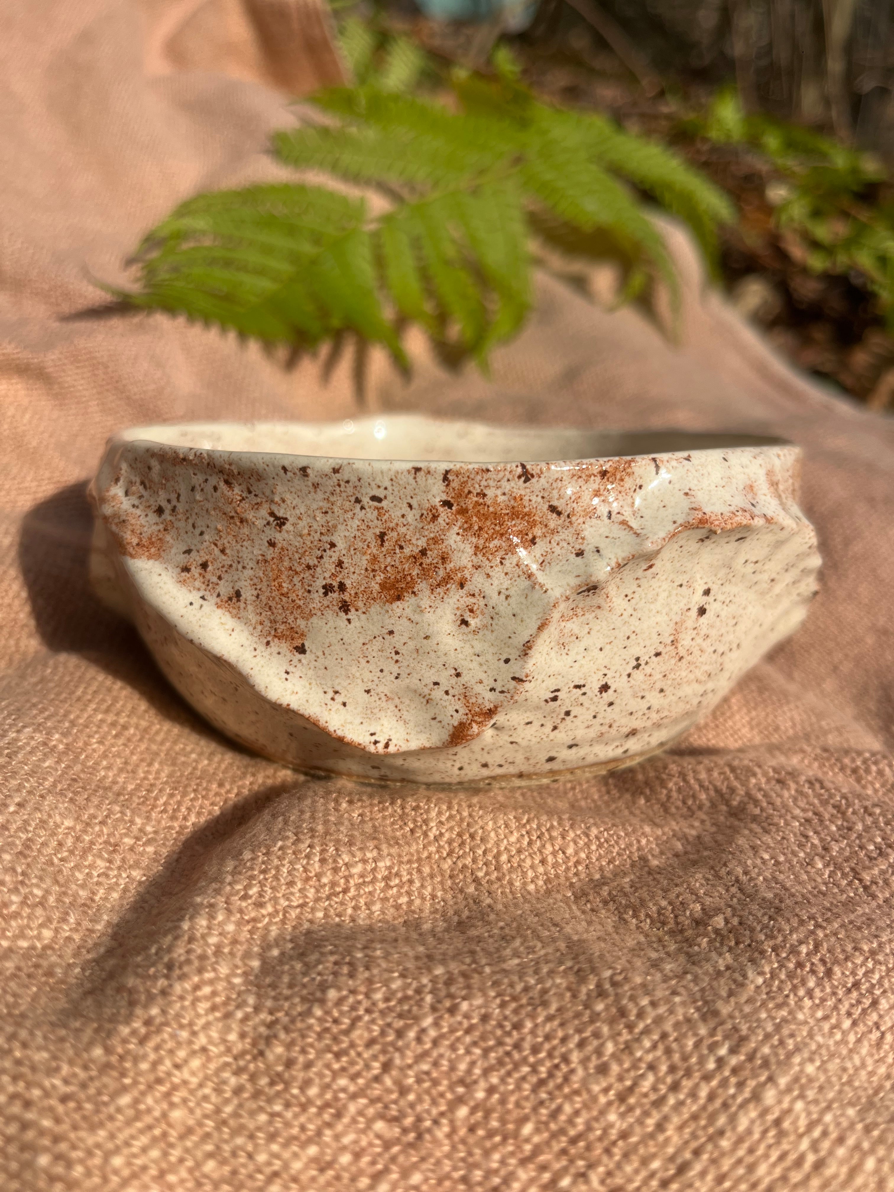 Schüssel Handgedrehte und modelliert