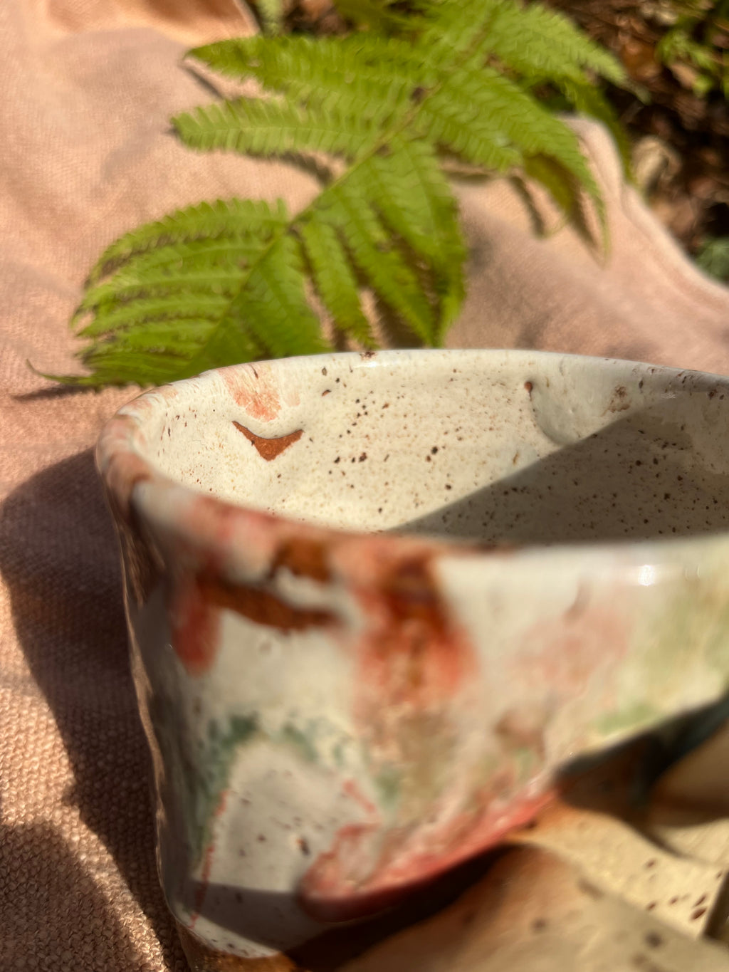 Pilztasse - 400 ml - Steinzeug